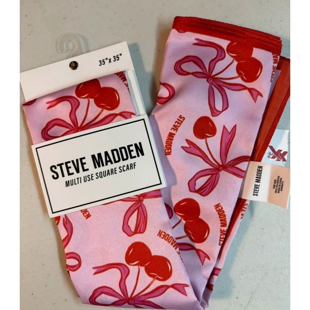 New Steve Madden cherry scarf